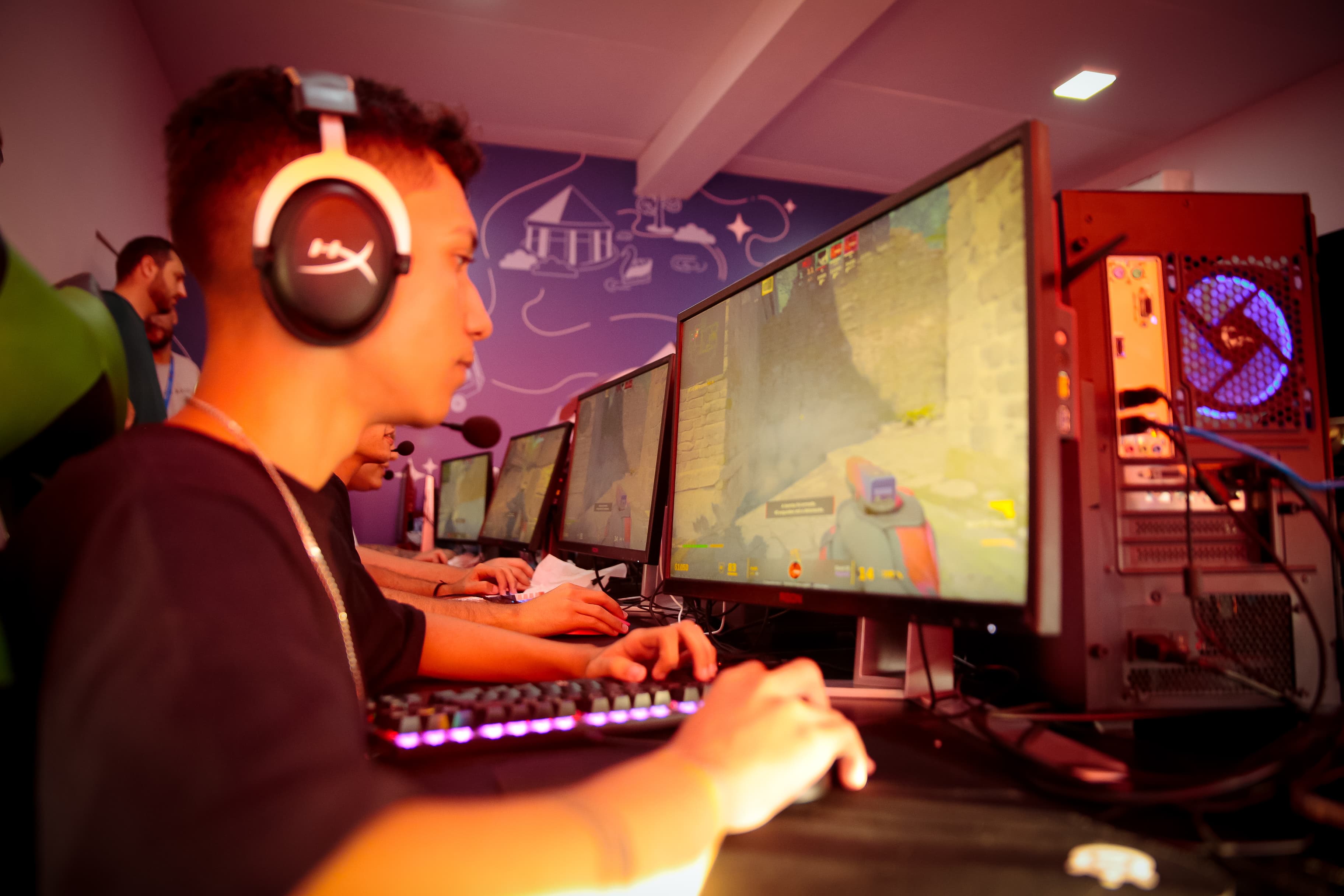 Jogador em competição presencial